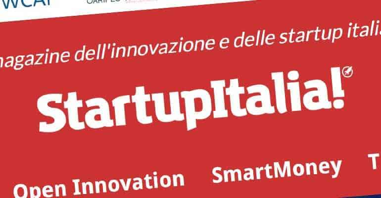 Testata del magazine di StartupItalia